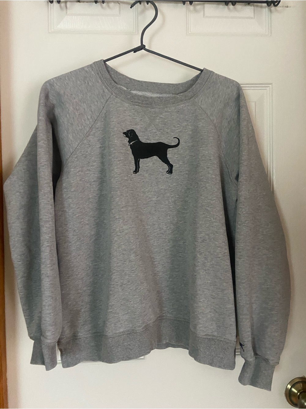 The Black Dog Gray Graphic Crewneck Sweatshirt Small - Picture 4 of 4